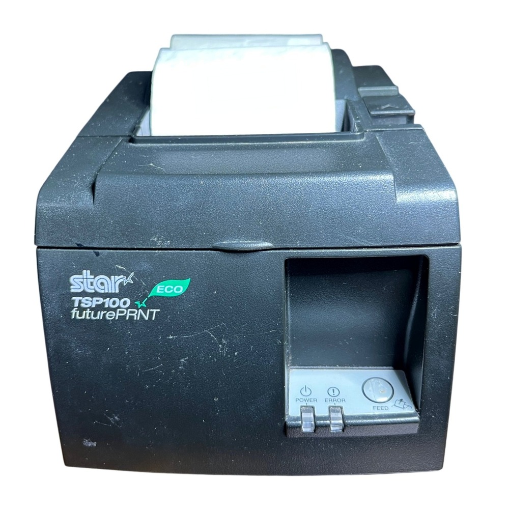 Star TSP100 futurePRNT Thermal Receipt Printer – FOR PARTS / NOT WORKING